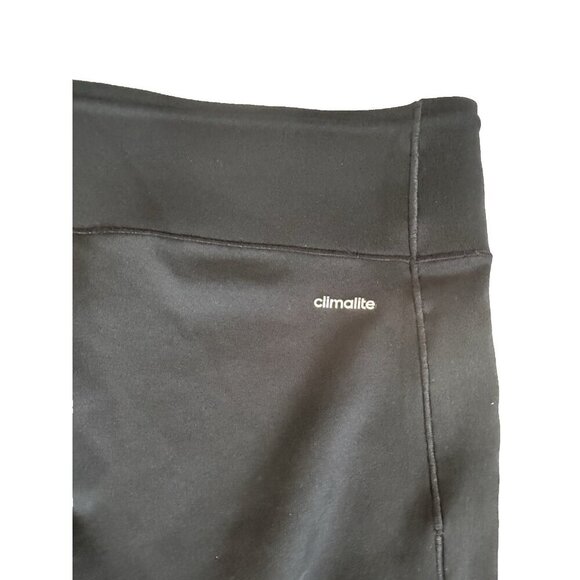 adidas climalite black running pants, woman's medium, yoga leggings, activewear - Picture 4 of 5